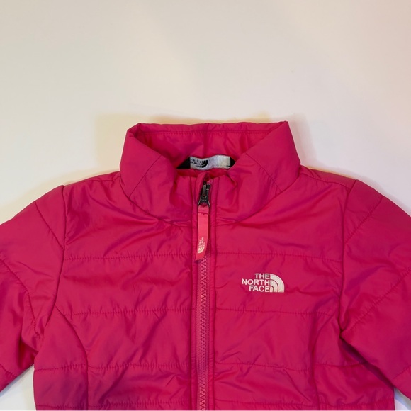 The North Face Girls Pink Toodler Quilted Jacket Size 6/6 - Picture 2 of 12